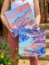 Load image into Gallery viewer, SUNSET OVER MARIETTA IV 12X12 Original