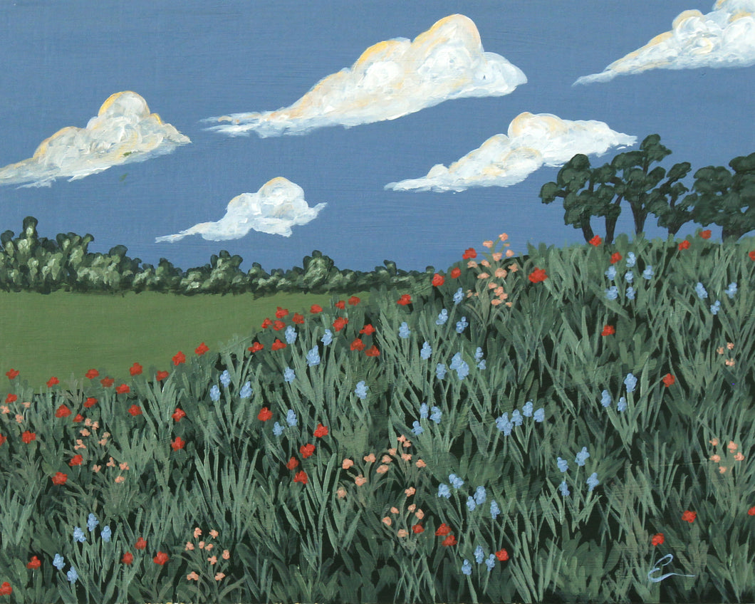 FLOWERS OF THE FIELD 1  8X10